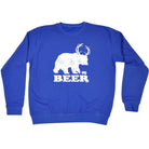 Alcohol Animal Beer Bear Deer - Funny Novelty Sweatshirt - 123t Australia | Funny T-Shirts Mugs Novelty Gifts