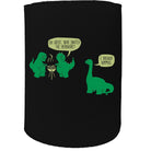 Alcohol Animal Food Stubby Holder - Dinosaur T Rex Bbq - Funny Novelty Birthday Gift Joke Beer Can Bottle - 123t Australia | Funny T-Shirts Mugs Novelty Gifts