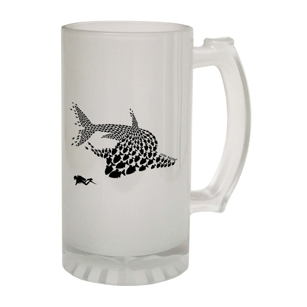 Alcohol Animal Ow Shark Diver New - Funny Novelty Beer Stein - 123t Australia | Funny T-Shirts Mugs Novelty Gifts