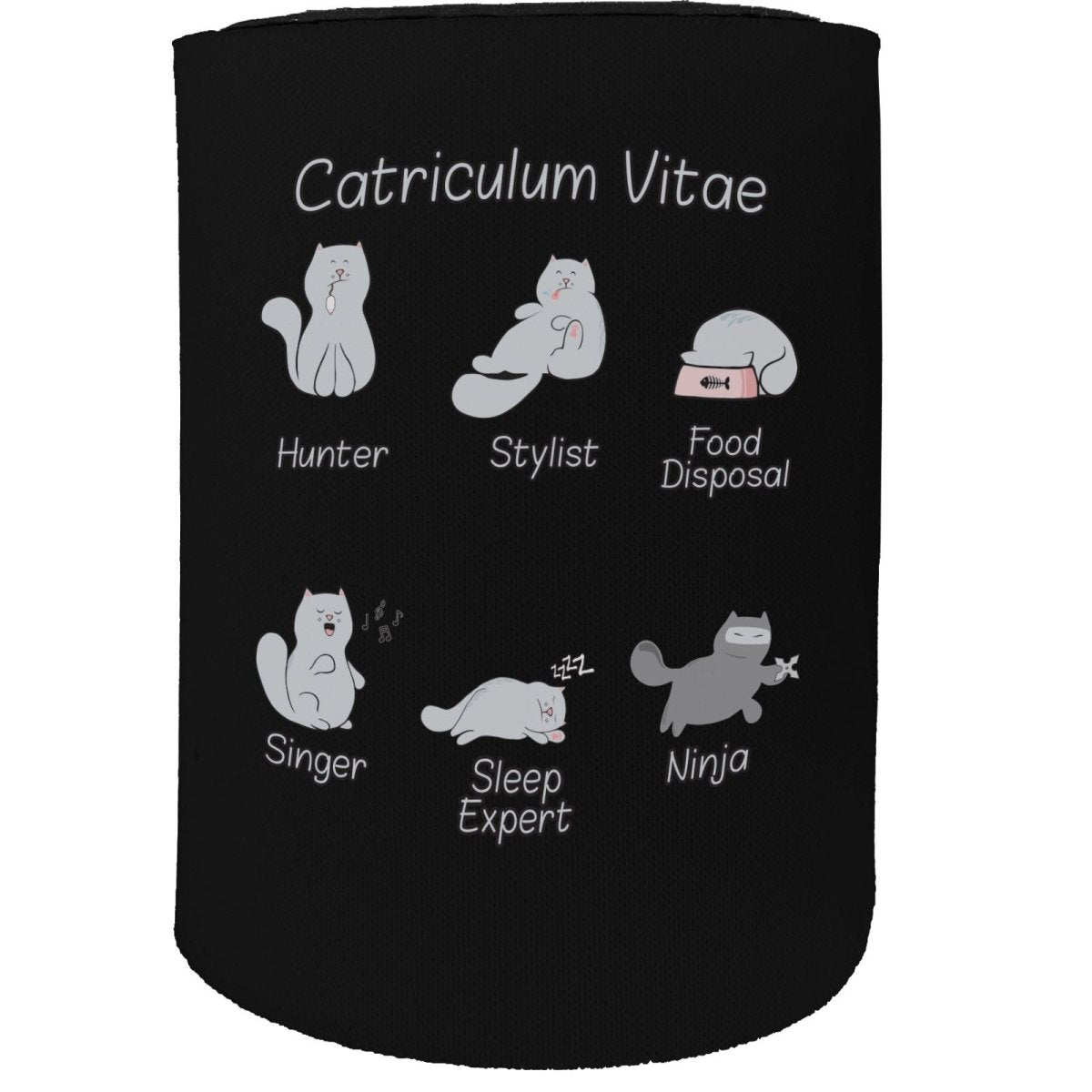 Alcohol Animal Stubby Holder - Catriculum Cat Pet Pussy - Funny Novelty Birthday Gift Joke Beer Can Bottle - 123t Australia | Funny T-Shirts Mugs Novelty Gifts