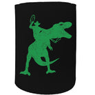 Alcohol Animal Stubby Holder - Cowboy Dinosaur - Funny Novelty Birthday Gift Joke Beer Can Bottle - 123t Australia | Funny T-Shirts Mugs Novelty Gifts