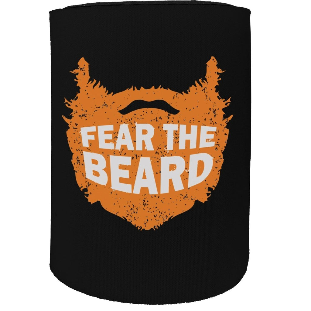 Alcohol Animal Stubby Holder - Fear The Beard - Funny Novelty Birthday Gift Joke Beer Can Bottle Coolie - 123t Australia | Funny T-Shirts Mugs Novelty Gifts