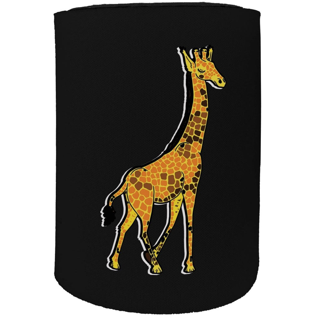 Alcohol Animal Stubby Holder - Giraffe Africa Animal - Funny Novelty Birthday Gift Joke Beer Can Bottle - 123t Australia | Funny T-Shirts Mugs Novelty Gifts