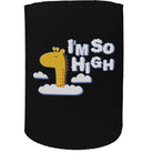 Alcohol Animal Stubby Holder - I'M So High Giraffe - Funny Novelty Birthday Gift Joke Beer Can Bottle - 123t Australia | Funny T-Shirts Mugs Novelty Gifts