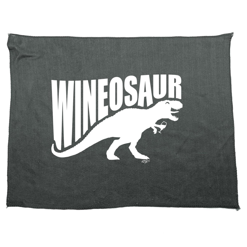 Alcohol Animal Wineosaur Dinosaur - Funny Novelty Soft Sport Microfiber Towel - 123t Australia | Funny T-Shirts Mugs Novelty Gifts