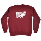 Alcohol Animal Wineosaur Dinosaur - Funny Novelty Sweatshirt - 123t Australia | Funny T-Shirts Mugs Novelty Gifts