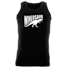 Alcohol Animal Wineosaur Dinosaur - Funny Novelty Vest Singlet Unisex Tank Top - 123t Australia | Funny T-Shirts Mugs Novelty Gifts