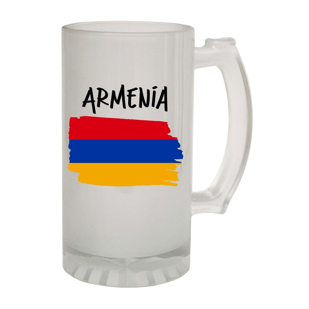 Alcohol Armenia Country Flag Nationality - Beer Stein - 123t Australia | Funny T-Shirts Mugs Novelty Gifts