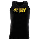 Alcohol Avoid Hangovers Stay Drunk - Funny Novelty Vest Singlet Unisex Tank Top - 123t Australia | Funny T-Shirts Mugs Novelty Gifts