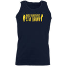 Alcohol Avoid Hangovers Stay Drunk - Funny Novelty Vest Singlet Unisex Tank Top - 123t Australia | Funny T-Shirts Mugs Novelty Gifts