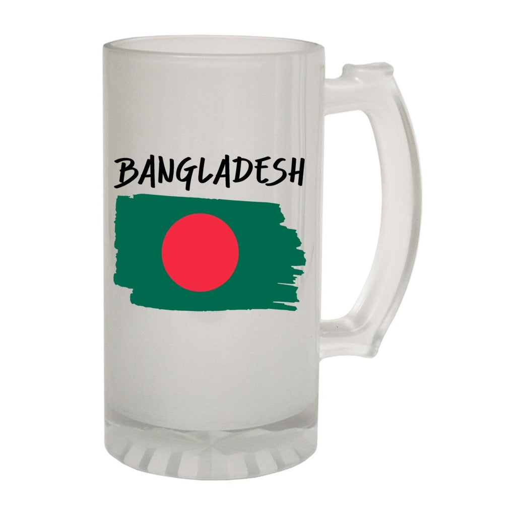 Alcohol Bangladesh Country Flag Nationality - Beer Stein - 123t Australia | Funny T-Shirts Mugs Novelty Gifts
