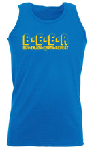 Alcohol Beer Buy Enjoy Empty Repeat - Funny Novelty Vest Singlet Unisex Tank Top - 123t Australia | Funny T-Shirts Mugs Novelty Gifts