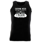 Alcohol Beer Everyone Needs Something - Funny Novelty Vest Singlet Unisex Tank Top - 123t Australia | Funny T-Shirts Mugs Novelty Gifts