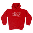 Alcohol Beer O Clock Alarm - Funny Novelty Hoodies Hoodie - 123t Australia | Funny T-Shirts Mugs Novelty Gifts