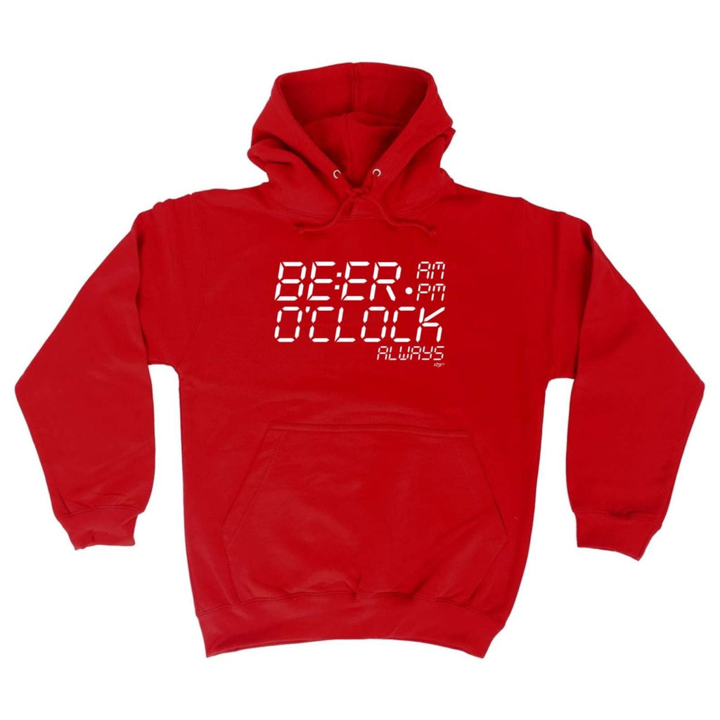 Alcohol Beer O Clock Alarm - Funny Novelty Hoodies Hoodie - 123t Australia | Funny T-Shirts Mugs Novelty Gifts
