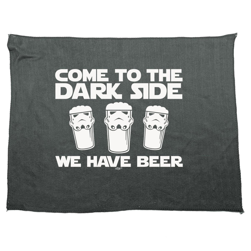Alcohol Beers Come To The Dark Side - Funny Novelty Soft Sport Microfiber Towel - 123t Australia | Funny T-Shirts Mugs Novelty Gifts