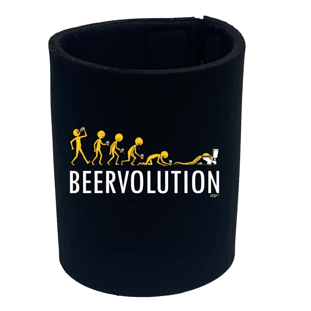 Alcohol Beervolution Beer Evolution - Funny Novelty Stubby Holder - 123t Australia | Funny T-Shirts Mugs Novelty Gifts