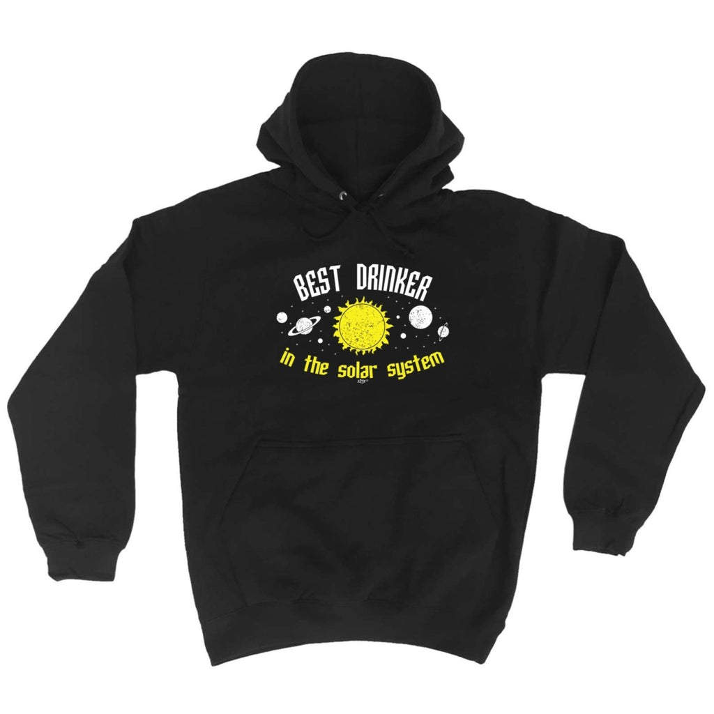Alcohol Best Drinker Solar System - Funny Novelty Hoodies Hoodie - 123t Australia | Funny T-Shirts Mugs Novelty Gifts