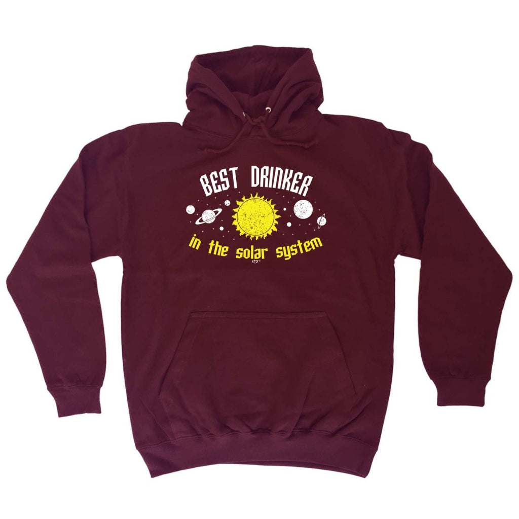 Alcohol Best Drinker Solar System - Funny Novelty Hoodies Hoodie - 123t Australia | Funny T-Shirts Mugs Novelty Gifts