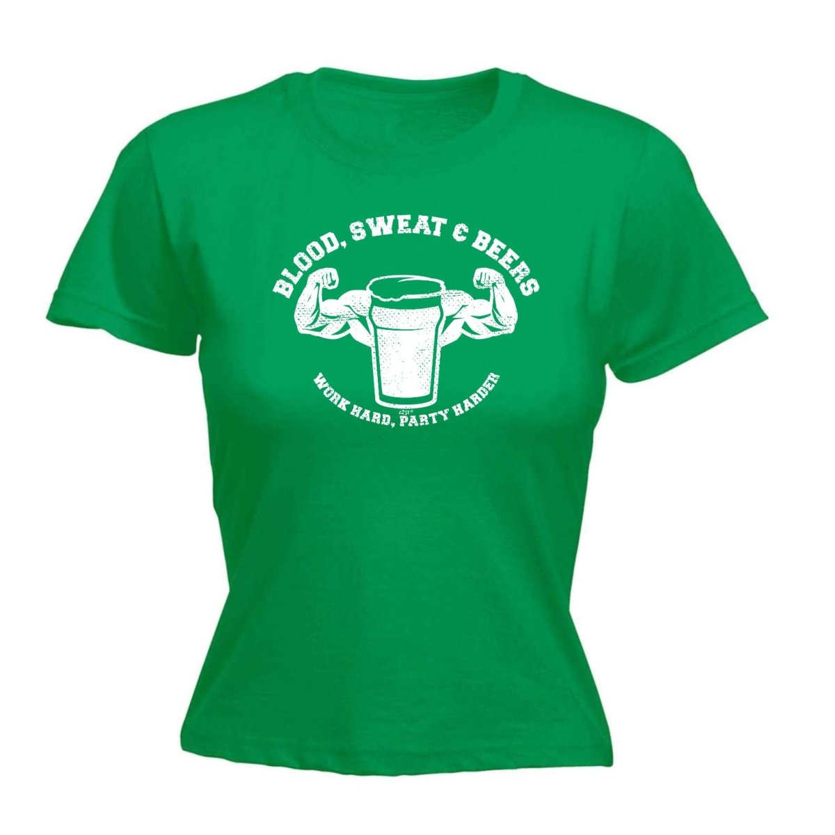 Alcohol Blood Sweat And Beers Gym - Funny Novelty Womens T-Shirt T Shirt Tshirt - 123t Australia | Funny T-Shirts Mugs Novelty Gifts