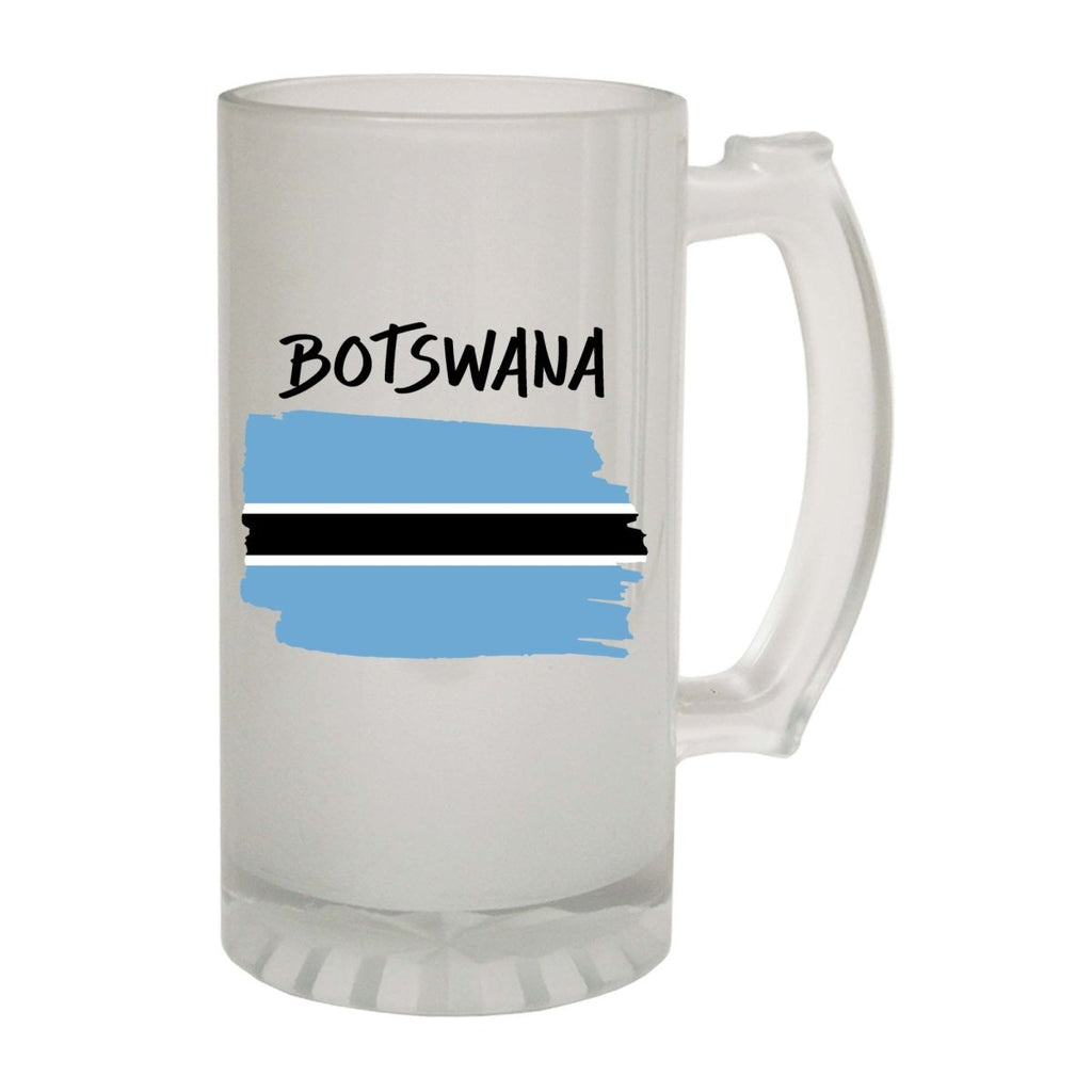 Alcohol Botswana Country Flag Nationality - Beer Stein - 123t Australia | Funny T-Shirts Mugs Novelty Gifts