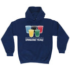 Alcohol Brazilian Drinking Team Glasses - Funny Novelty Hoodies Hoodie - 123t Australia | Funny T-Shirts Mugs Novelty Gifts