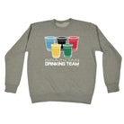 Alcohol Brazilian Drinking Team Glasses - Funny Novelty Sweatshirt - 123t Australia | Funny T-Shirts Mugs Novelty Gifts