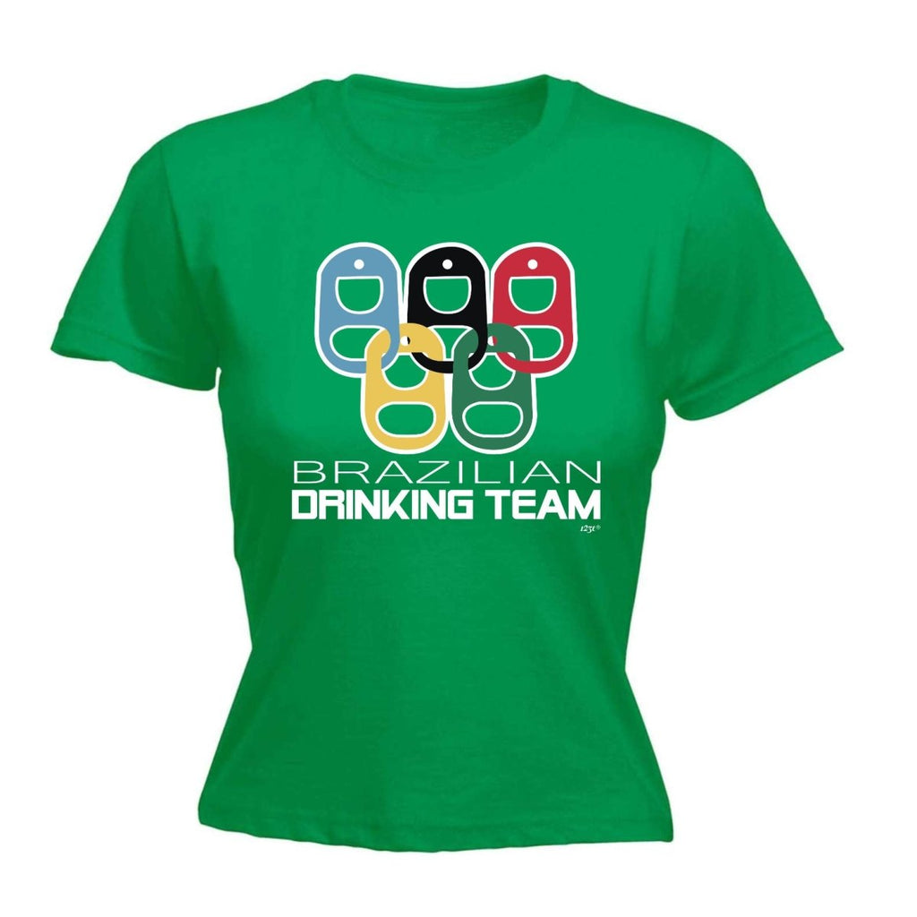 Alcohol Brazilian Drinking Team Rings - Funny Novelty Womens T-Shirt T Shirt Tshirt - 123t Australia | Funny T-Shirts Mugs Novelty Gifts