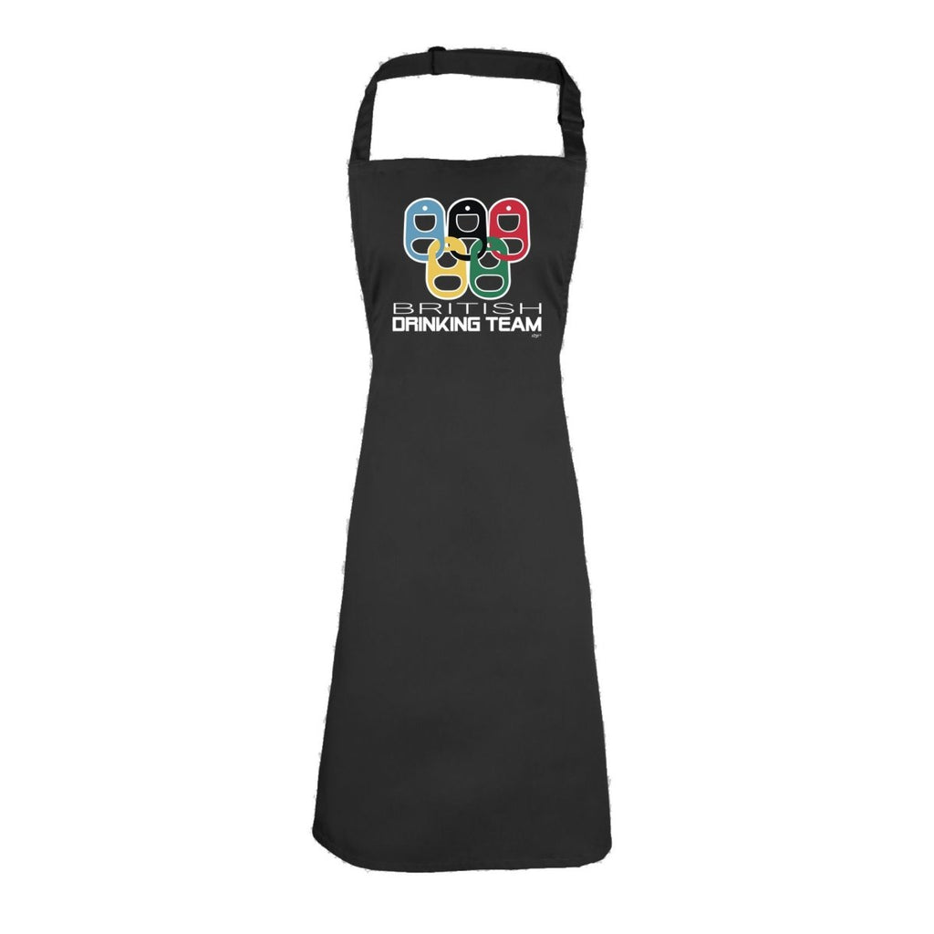 Alcohol British Drinking Team Rings - Funny Novelty Kitchen Adult Apron - 123t Australia | Funny T-Shirts Mugs Novelty Gifts