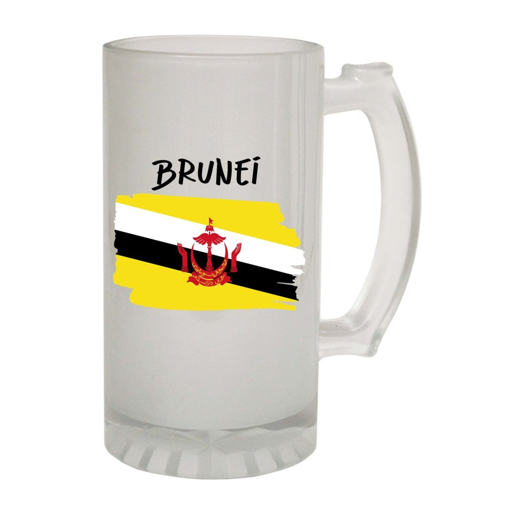 Alcohol Brunei Country Flag Nationality - Beer Stein - 123t Australia | Funny T-Shirts Mugs Novelty Gifts