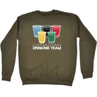 Alcohol Canadian Drinking Team Glasses - Funny Novelty Sweatshirt - 123t Australia | Funny T-Shirts Mugs Novelty Gifts
