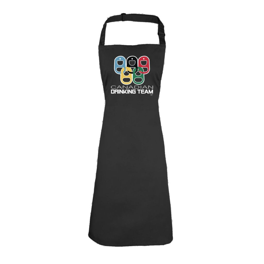 Alcohol Canadian Drinking Team Rings - Funny Novelty Kitchen Adult Apron - 123t Australia | Funny T-Shirts Mugs Novelty Gifts