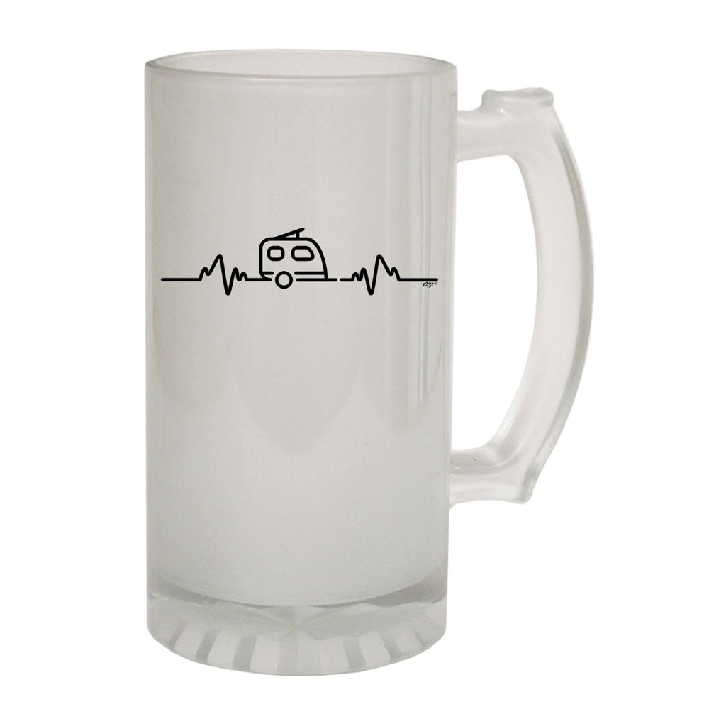 Alcohol Caravan Pulse - Funny Novelty Beer Stein - 123t Australia | Funny T-Shirts Mugs Novelty Gifts