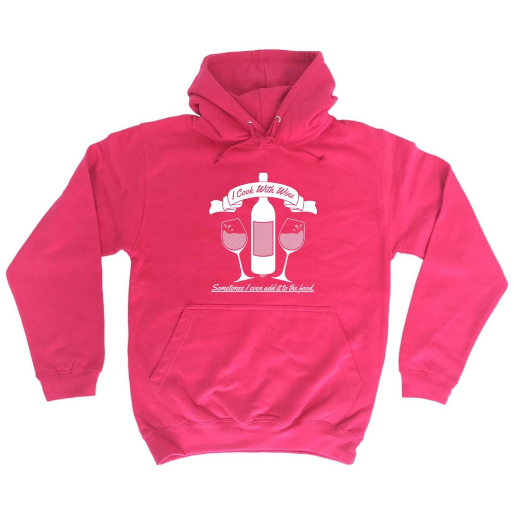 Alcohol Cook With Wine - Funny Novelty Hoodies Hoodie - 123t Australia | Funny T-Shirts Mugs Novelty Gifts