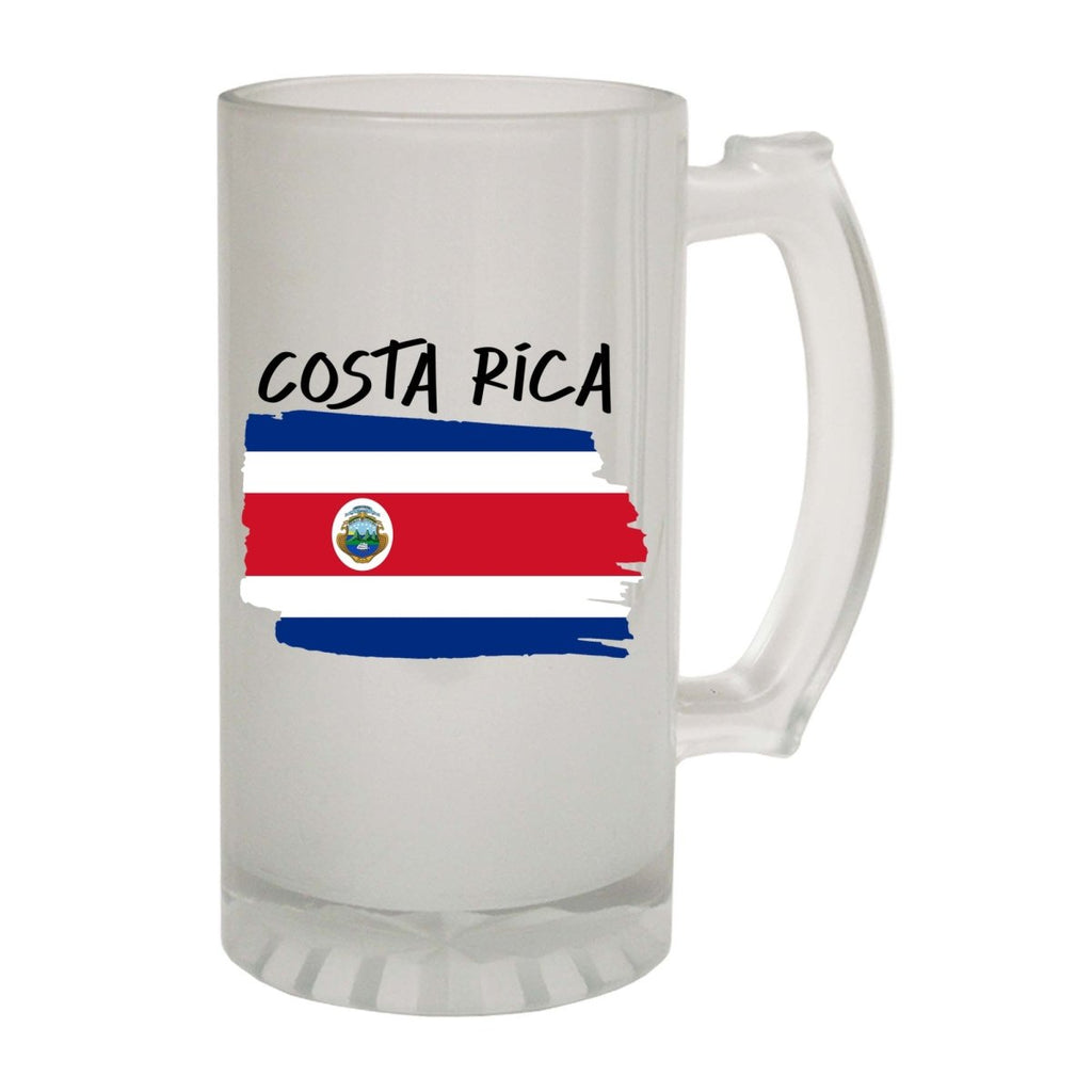 Alcohol Costa Rica (State) Country Flag Nationality - Beer Stein - 123t Australia | Funny T-Shirts Mugs Novelty Gifts