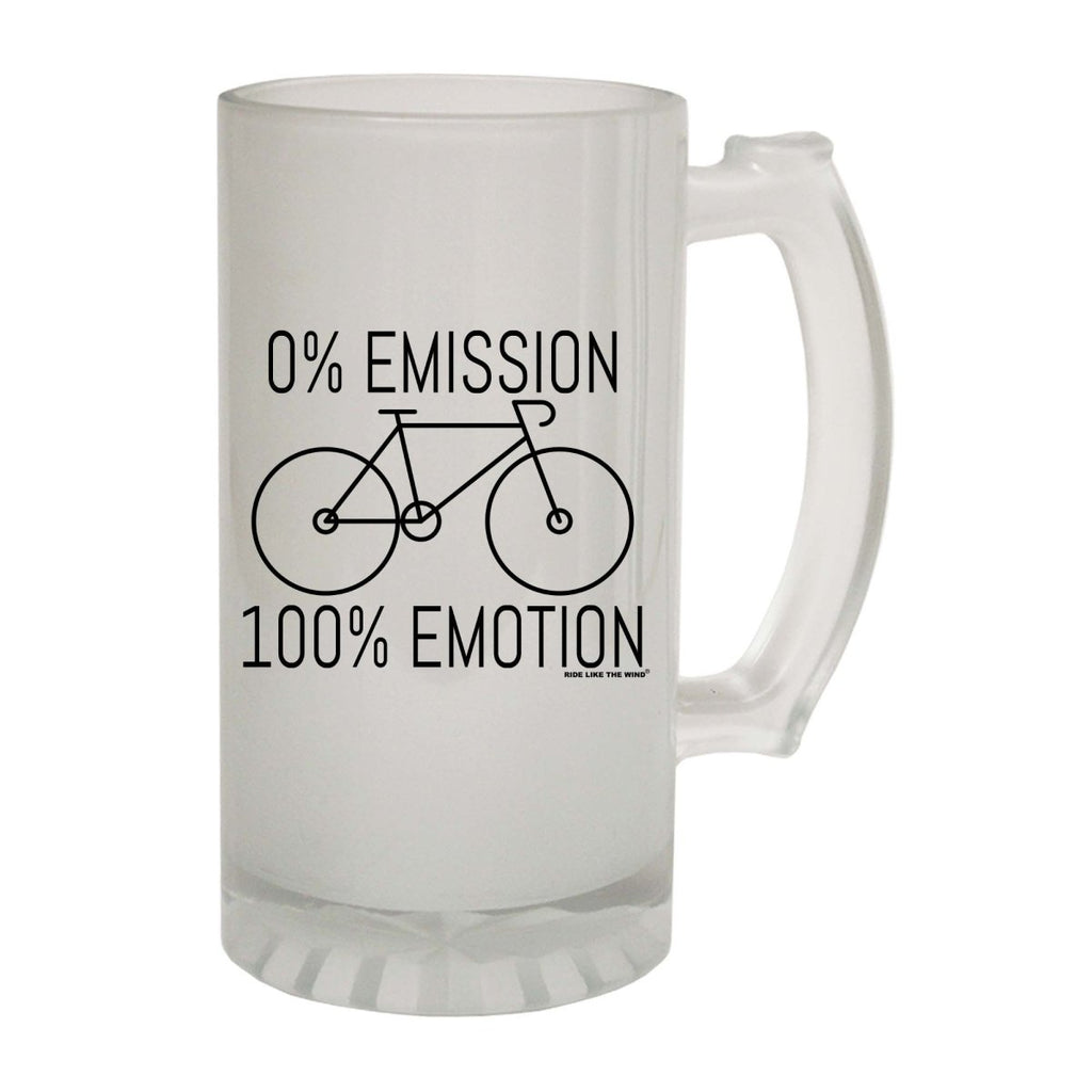 Alcohol Cycling Rltw 0 Emissions 100 Emotion - Funny Novelty Beer Stein - 123t Australia | Funny T-Shirts Mugs Novelty Gifts