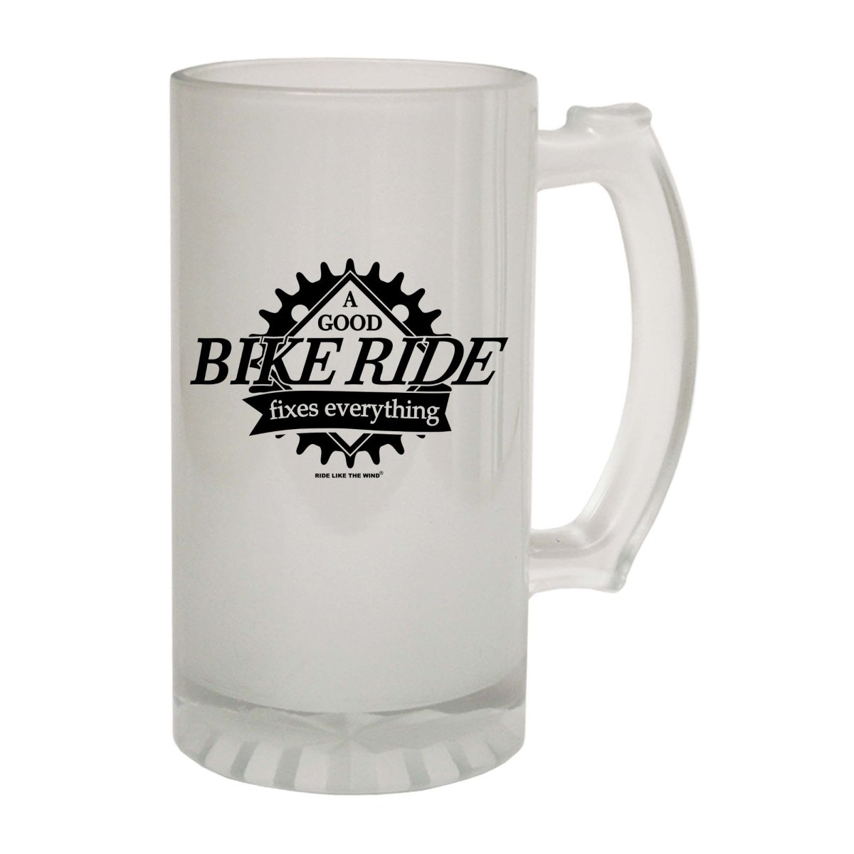 Alcohol Cycling Rltw A Good Bike Ride Fixes Everything - Funny Novelty Beer Stein - 123t Australia | Funny T-Shirts Mugs Novelty Gifts