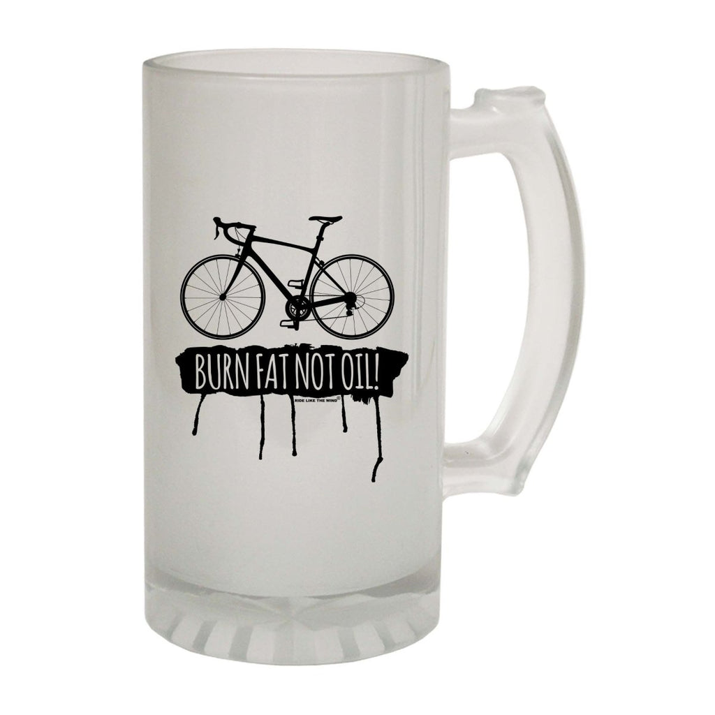 Alcohol Cycling Rltw Burn Fat Not Oil - Funny Novelty Beer Stein - 123t Australia | Funny T-Shirts Mugs Novelty Gifts