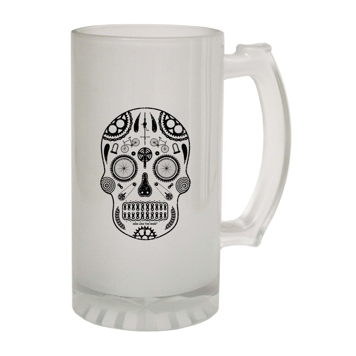 Alcohol Cycling Rltw Cycle Candy Skull - Funny Novelty Beer Stein - 123t Australia | Funny T-Shirts Mugs Novelty Gifts