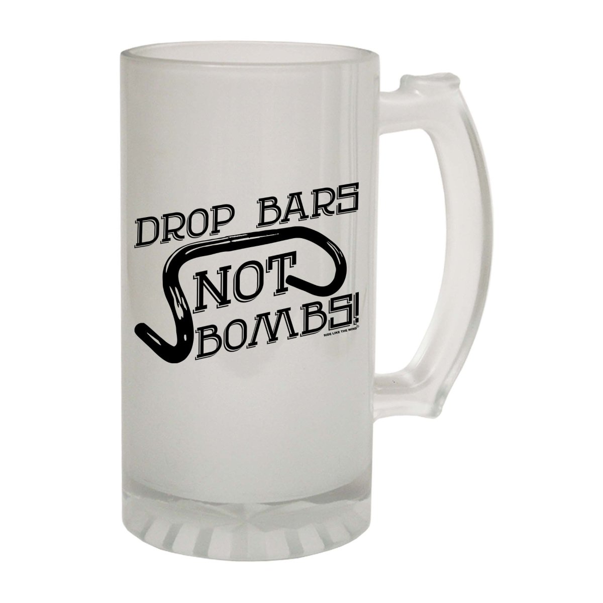 Alcohol Cycling Rltw Drop Bars Not Bombs - Funny Novelty Beer Stein - 123t Australia | Funny T-Shirts Mugs Novelty Gifts