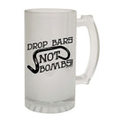 Alcohol Cycling Rltw Drop Bars Not Bombs - Funny Novelty Beer Stein - 123t Australia | Funny T-Shirts Mugs Novelty Gifts