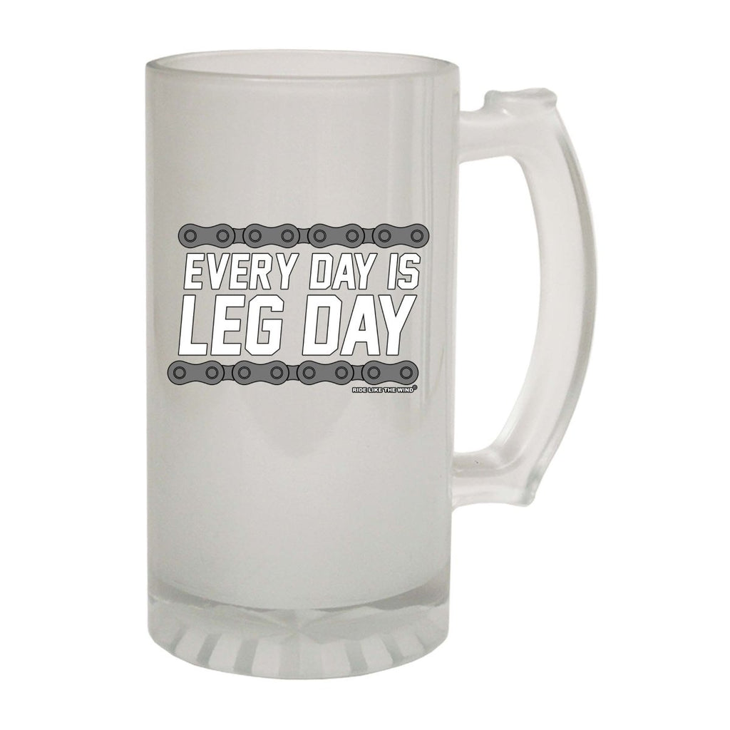 Alcohol Cycling Rltw Every Day Is Leg Day - Funny Novelty Beer Stein - 123t Australia | Funny T-Shirts Mugs Novelty Gifts