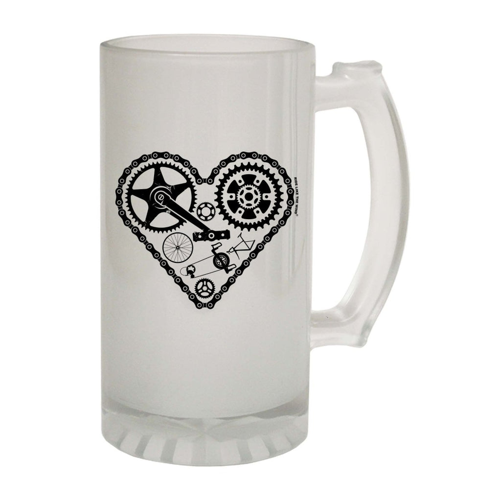 Alcohol Cycling Rltw Heart Cycle Parts - Funny Novelty Beer Stein - 123t Australia | Funny T-Shirts Mugs Novelty Gifts