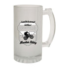 Alcohol Cycling Rltw I Used To Be Normal Mountain Biking - Funny Novelty Beer Stein - 123t Australia | Funny T-Shirts Mugs Novelty Gifts