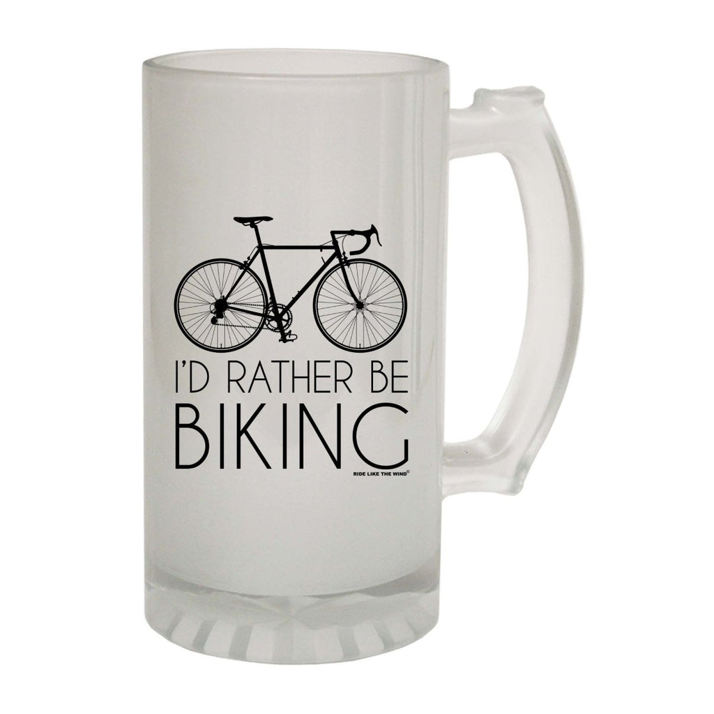Alcohol Cycling Rltw Id Rather Be Biking - Funny Novelty Beer Stein - 123t Australia | Funny T-Shirts Mugs Novelty Gifts