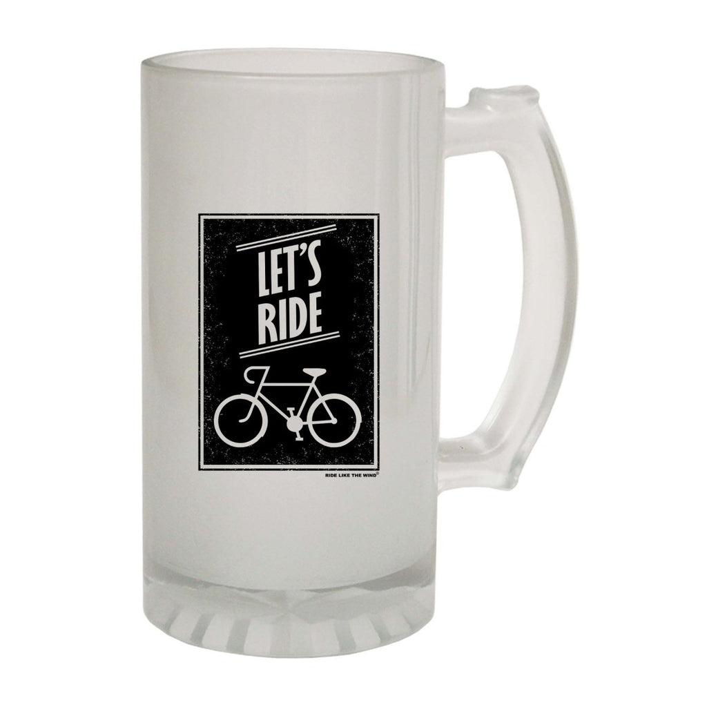 Alcohol Cycling Rltw Lets Ride - Funny Novelty Beer Stein - 123t Australia | Funny T-Shirts Mugs Novelty Gifts
