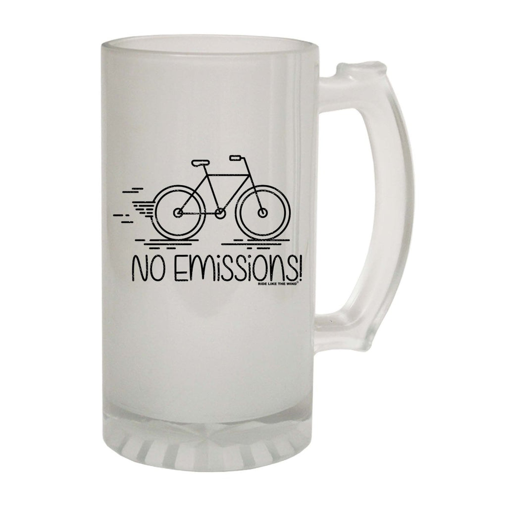 Alcohol Cycling Rltw No Emissions - Funny Novelty Beer Stein - 123t Australia | Funny T-Shirts Mugs Novelty Gifts