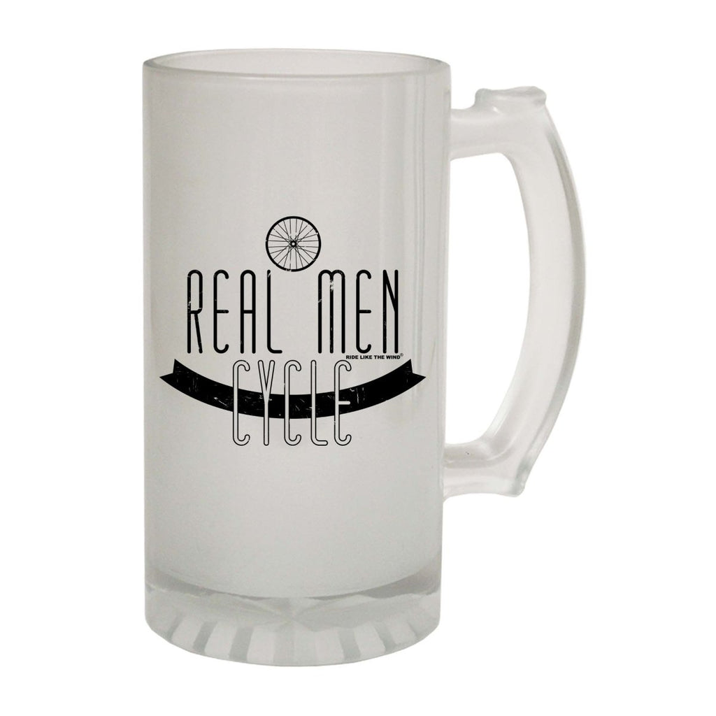 Alcohol Cycling Rltw Real Men Cycle - Funny Novelty Beer Stein - 123t Australia | Funny T-Shirts Mugs Novelty Gifts