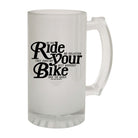 Alcohol Cycling Rltw Ride Your Bike - Funny Novelty Beer Stein - 123t Australia | Funny T-Shirts Mugs Novelty Gifts