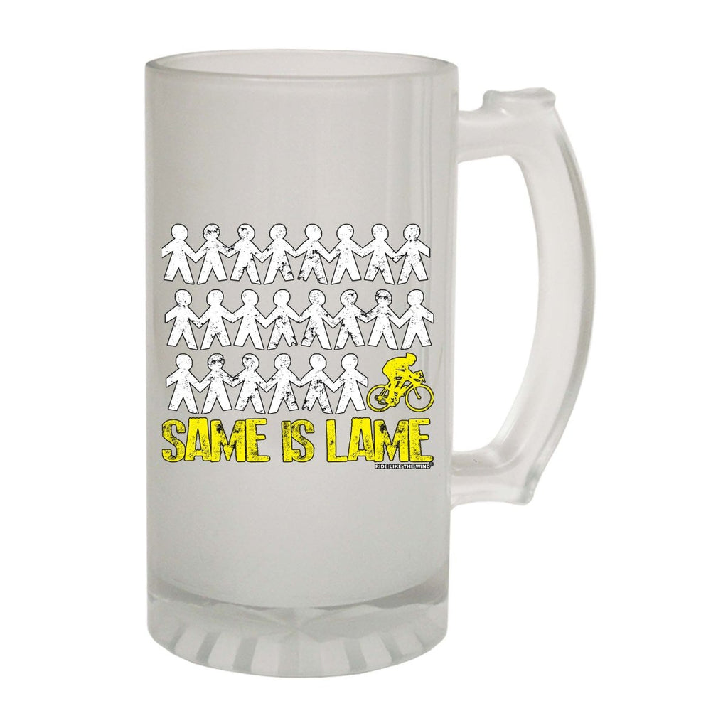 Alcohol Cycling Rltw Same Is Lame Cyclist - Funny Novelty Beer Stein - 123t Australia | Funny T-Shirts Mugs Novelty Gifts